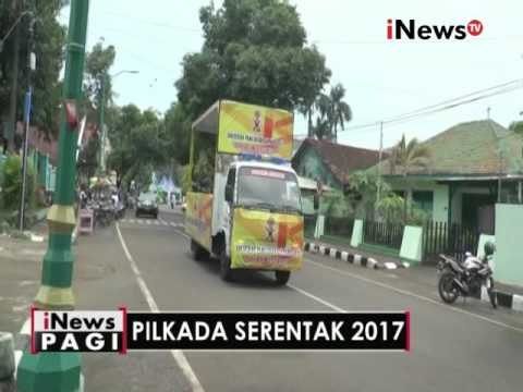 2 Pasangan calon Bupati Jepara ikuti konvoi keliling kota - iNews Pagi 28/10