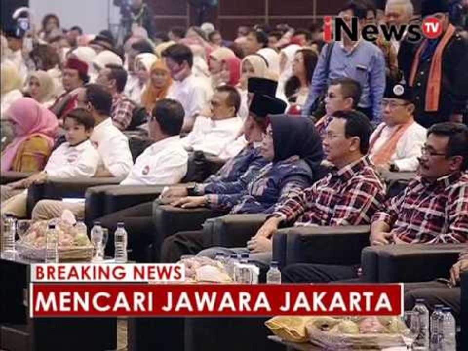 Seremonial pembukaan pengambilan nomor urut - iNews Breaking News 25/10