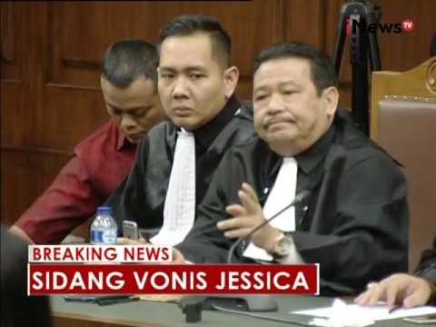 Sidang ke 32, sidang vonis dengan terdakwa Jessica - iNews Breaking News 27/10