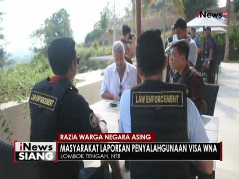 Razia izin tinggal WNA juga dilakukan di Lombok Tengah, NTB - iNews Siang 28/10