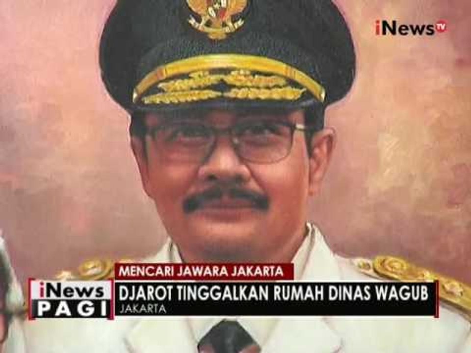 Cuti kampanye, Djarot tinggalkan rumah dinas - iNews Pagi 28/10