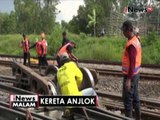 Kereta anjlok karena roda kereta lepas - iNews Malam 30/10