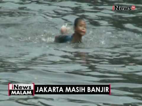 Akibat luapan kali sekretaris, banjir kembali melanda jalan Patra, Kebon Jeruk - iNews Malam 31/10