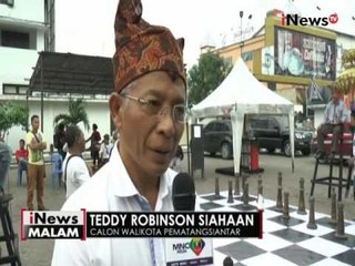 Turnamen catur raksasa dihadiri oleh calon Walikota Pematang Siantar - iNews Malam 31/10