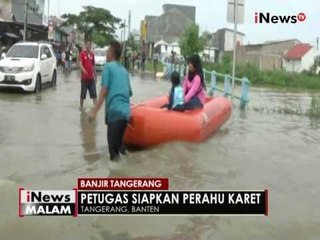Puluhan rumah warga di Tangerang masih terendam banjir setinggi 70 cm - iNews Malam 01/11