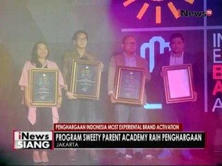 Indonesia Most Experiental Brand Activation digelar untuk ke 9 kalinya - iNews Siang 01/11