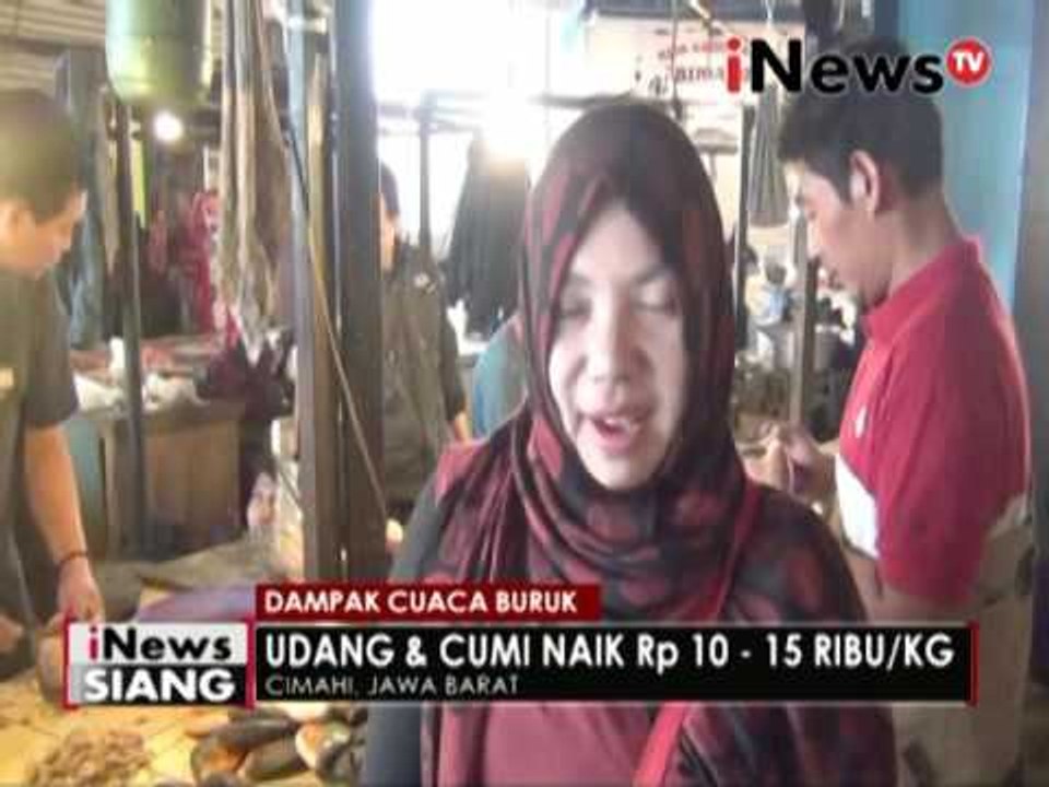 Dampak cuaca buruk, harga ikan melonjak - iNews Siang 02/11