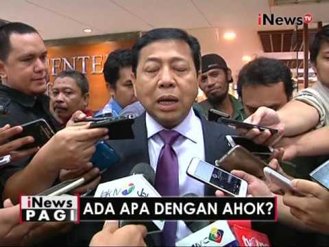 Setya Novanto menanggapi positif pertemuan Presiden Jokowi dengan ormas Islam - iNews Pagi 02/11