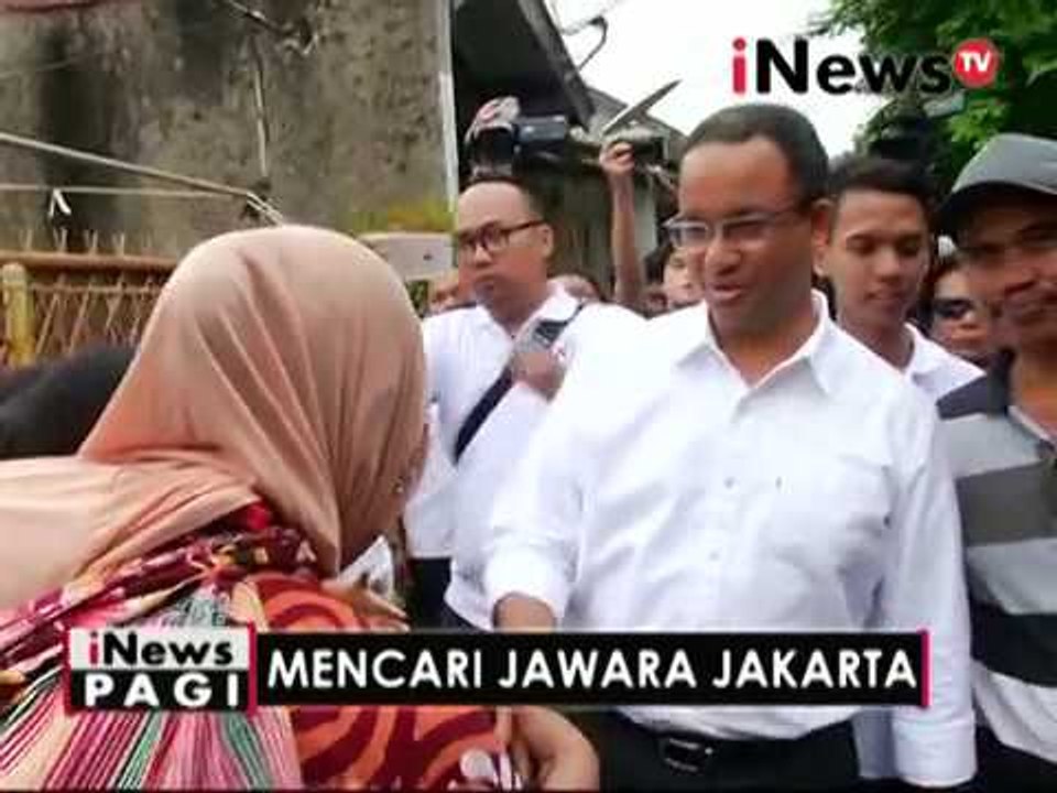 Mencari jawara Jakarta, Anies Baswedan jenguk warga yang sakit - iNews Pagi 03/11