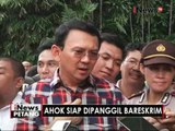 Ahok mengaku siap diperiksa Bareskrim Polri terkait kasus penistaan agama - iNews Petang 03/11