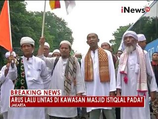 Aksi damai, situasi lalin disejumlah ruas di Ibukota tampak sepi - iNews Breaking News 04/11