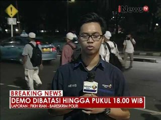 Live Report : Kondisi terkini didepan Bareskrim Polri - iNews Breaking News 04/11