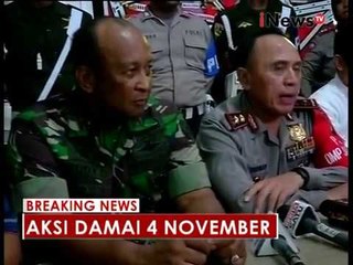 Pendapat Kapolda Metro terkait aksi damai hari ini - iNews Breaking News 04/11