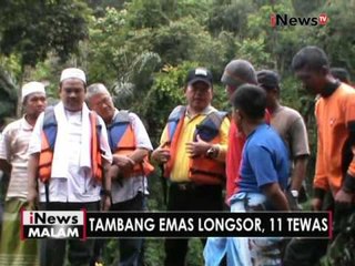 Tim evakuasi tambang emas ilegal di Jambi akan berhentikan pencarian - iNews Malam 06/11