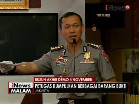 Petugas masih kumpulkan bukti - bukti pasca rusuh aksi damai 4 November - iNews Malam 07/11