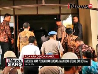 Setelah 4 november, Ahok tiba di Propam Mabes pukul 08.15 - iNews Siang 07/11