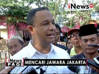 Anies akan menata kali dengan pembangunan turap - iNews Pagi 08/11