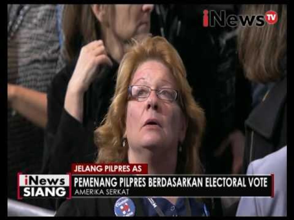 Jelang Pilpres AS, pemenang Pilpres berdasarkan electoral Vote - iNews Siang 09/11