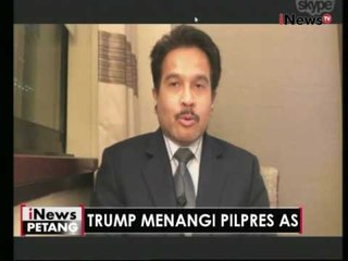 Live by phone : Pasca kemenangan Donald Trump dalam pilpres AS - iNews Petang 09/11