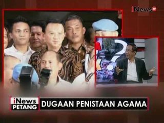 Mahfud MD : 2 minggu adalah kepastian status hukum untuk Ahok - iNews Petang 09/11