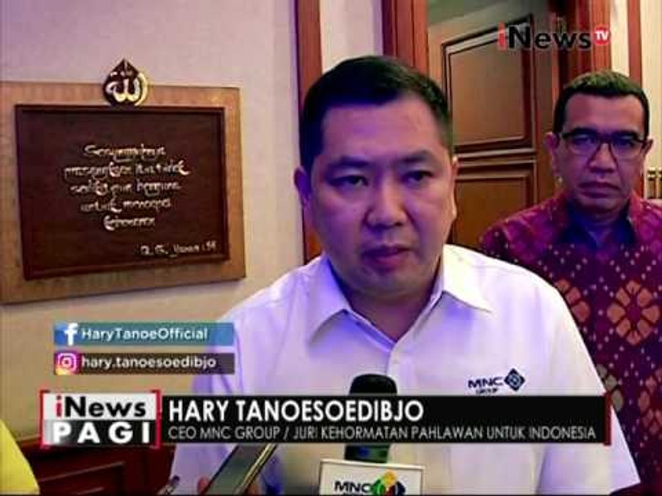 MNC Media kembali gelar penghargaan Pahlawan untuk Indonesia ke 5 kalinya - iNews Pagi 09/11