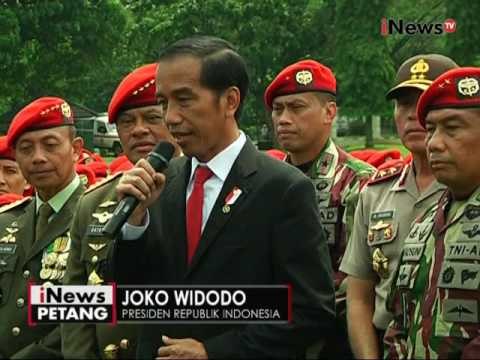 Bertepatan hari pahlawan, Presiden Jokowi kunjungi markas Kopassus - iNews Petang 10/11
