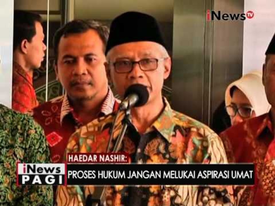 Ketua Umum PP Muhammadiyah : Proses Hukum jangan melukai aspirasi umat - iNews Pagi 09/11