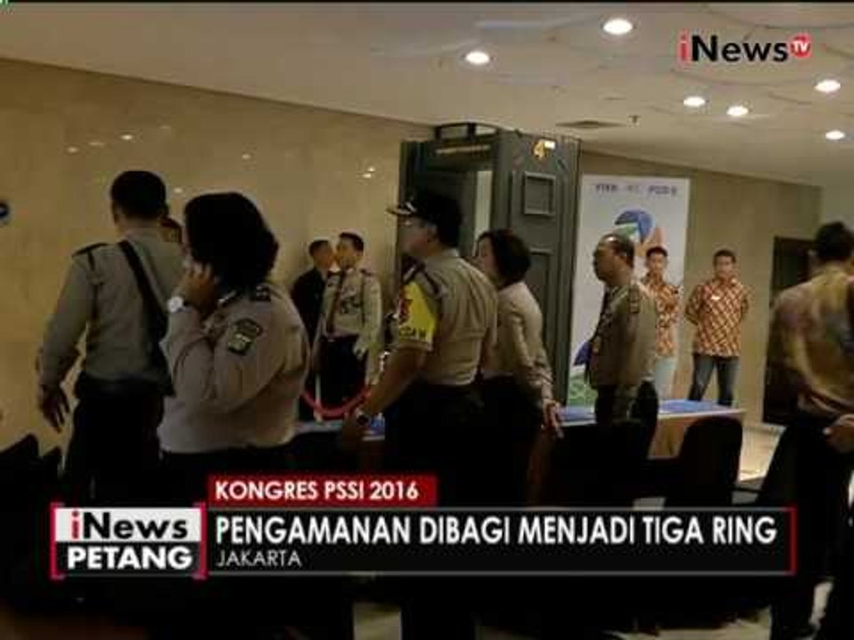 Antisipasi tindak kekerasan, kondisi keamanan di kongres PSSI diperketat - iNews Petang 10/11