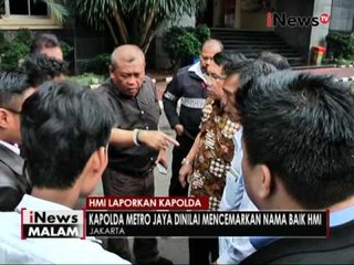 HMI akan laporkan Kapolda Metro Jaya atas dugaan pencemaran nama baik - iNews Malam 10/11