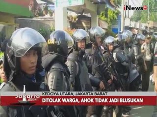 Ditolak warga Kedoya, Ahok batal blusukan - JakToday 10/11