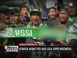 Kisruh Persebaya, Bonek menuntut disahkannya Persebaya 1927 - iNews Siang 11/11