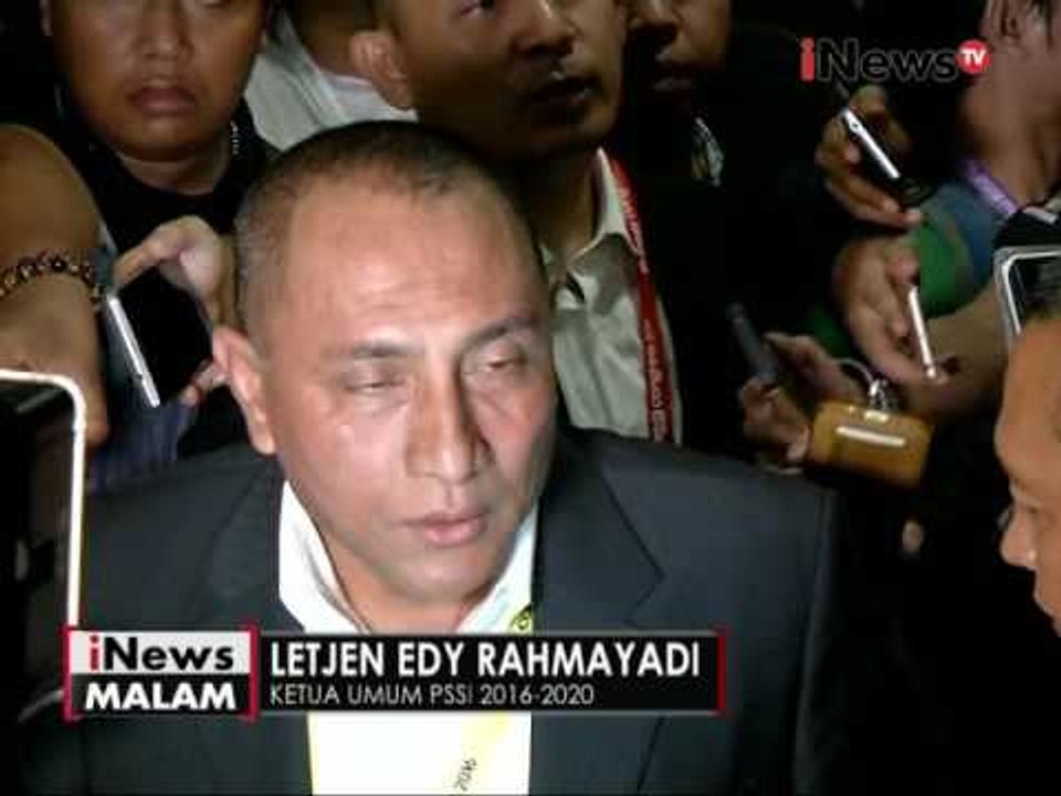 Letjen TNI Edy Rahmayadi terpilih menjadi Ketua Umum PSSI - iNews Malam 10/11