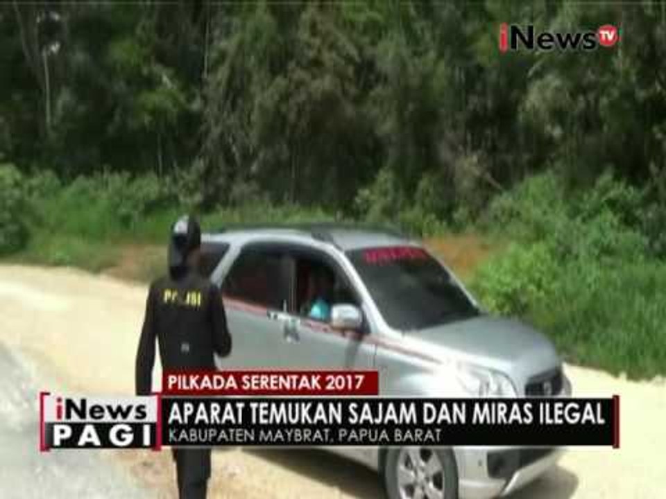Pasukan gabungan TNI & POLRI lakukan sweeping antisipasi gangguan Pilkada - iNews Pagi 11/11