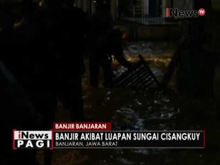 Meluapnya sungai Cisangkuy akibatkan genangan banjir di Banjaran, Jabar - iNews Pagi 15/11