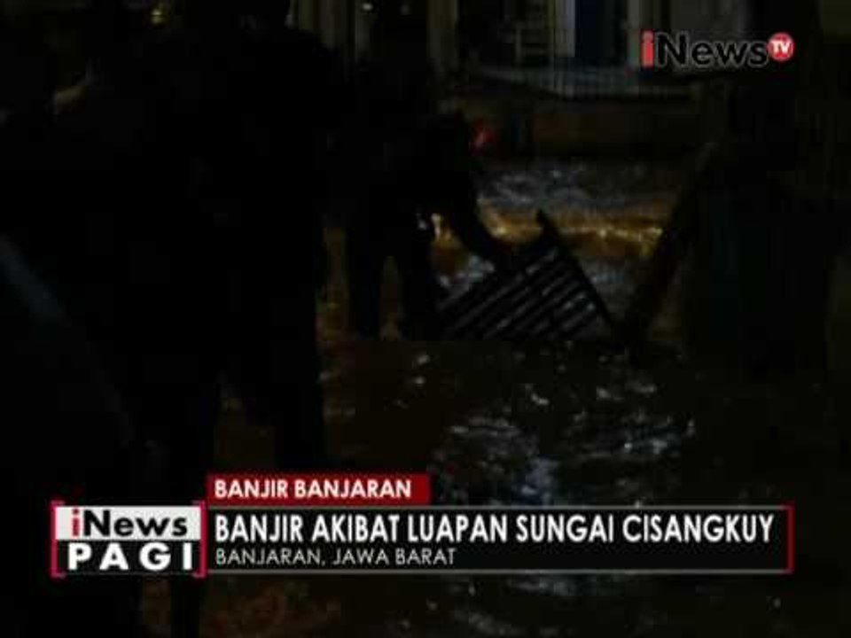 Meluapnya sungai Cisangkuy akibatkan genangan banjir di Banjaran, Jabar - iNews Pagi 15/11