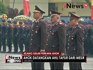 Jelang gelar perkara Ahok, Ahok datangkan ahli tafsir dari mesir - iNews Petang 14/11