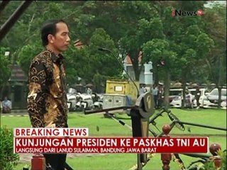 Presiden Jokowi mengunjungi Mako Paskhas TNI AU - iNews Breaking News 15/11