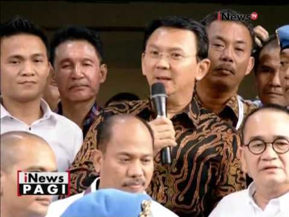 Ahok diperiksa di Mabes Polri -  iNews Pagi 15/11