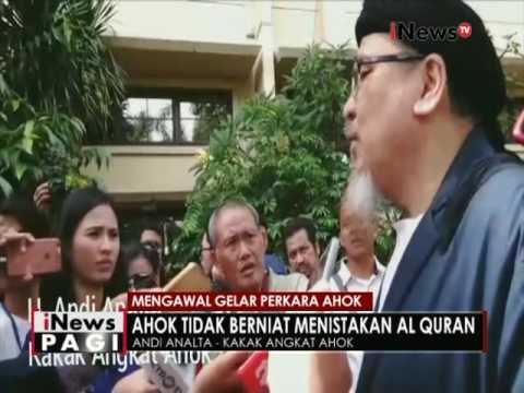 Kakak angkat Ahok yakin Ahok tidak bersalah - iNews Pagi 16/11
