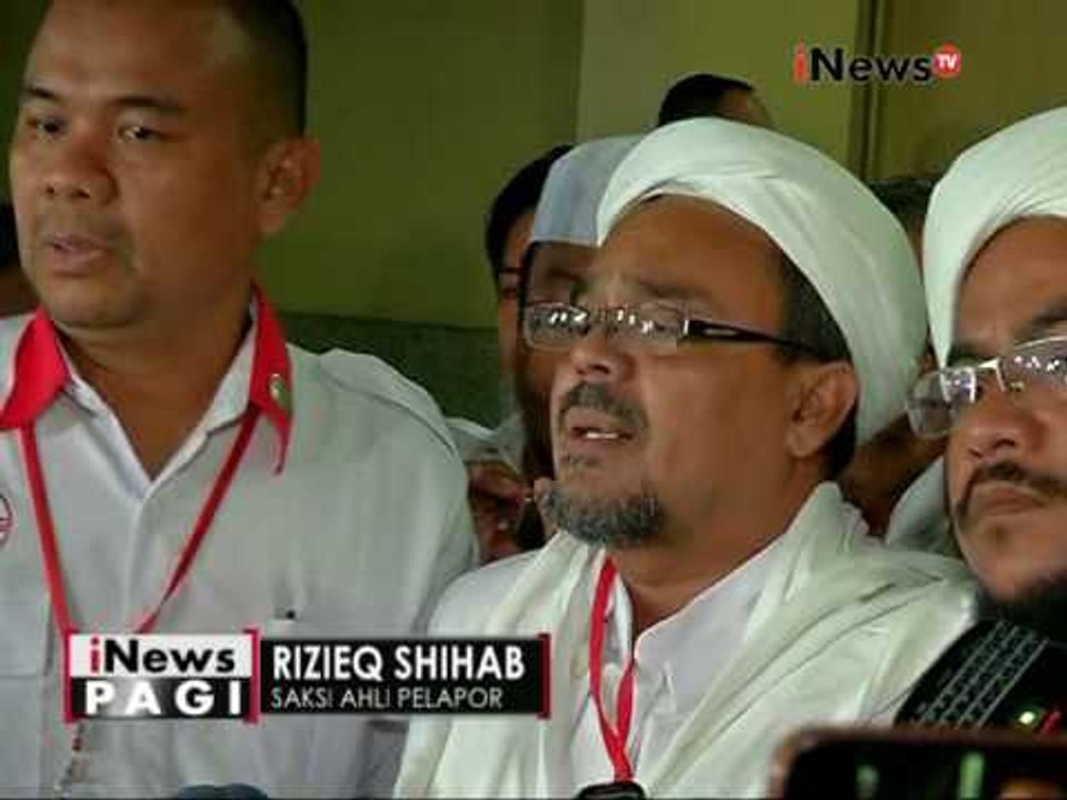 Rizieq Shihab : Alat bukti cukup menetapkan Ahok sebagai tersangka - iNews Pagi 16/11