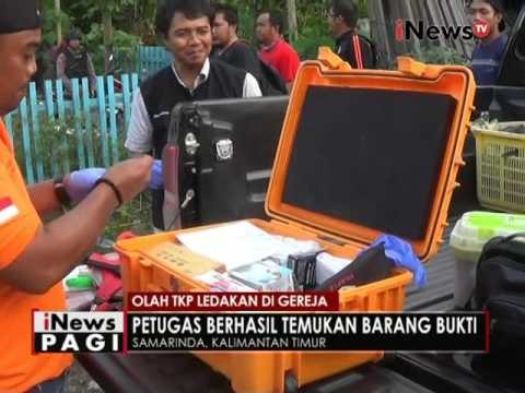 Puslabfor Polri lakukan olah TKP ledakan Gereja di Samarinda - iNews Pagi 15/11