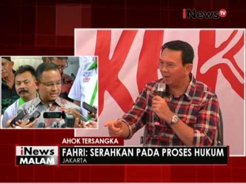 Sejumlah pejabat & Cagub DKI no 1 & 3, angkat bicara terkait kasus Ahok - iNews Malam 16/11
