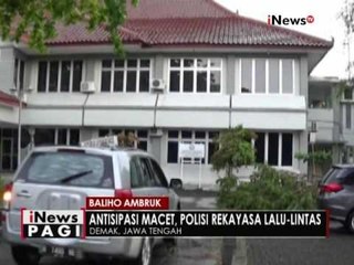 Angin kencang mengakibatkan Baliho ambruk - iNews Pagi 17/11