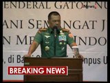 TERBARU! Pidato Panglima TNI di Kampus UI - iNews Breaking News 16/11