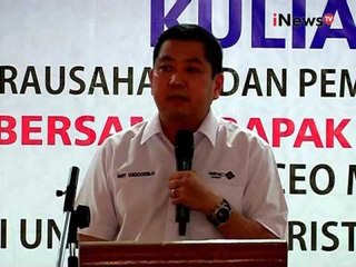 HT berikan kuliah umum di UKI Toraja & mendorong generasi muda untuk berwirausaha - iNews Pagi 17/11