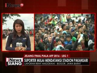 Live Report : Kondisi terkini Stadion Pakansari jelang Final AFF - iNews Siang 14/12
