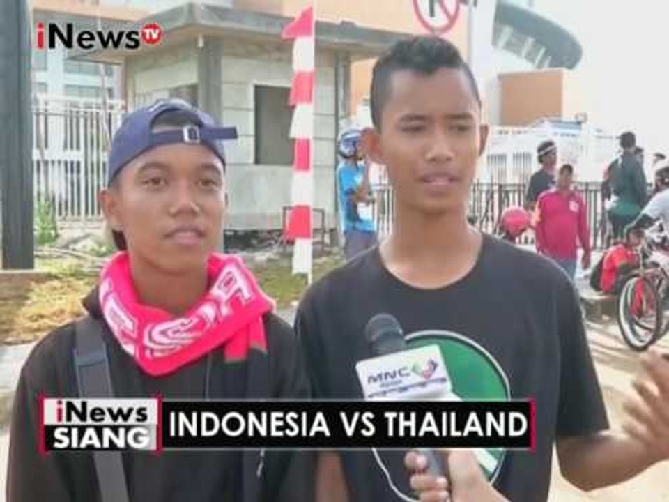Ratusan suporter Timnas Indonesia rela menginap di Stadion demi dukung Timnas - iNews Siang 14/12
