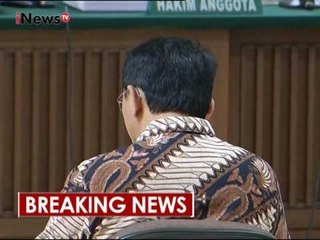 Ahok membacakan nota keberatan - iNews Breaking News 13/12