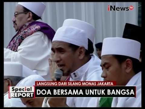 Doa Untuk Bangsa bersama TNI, POLRI, warga & Ulama di Monas Part 3 - Spesial Report 18/11