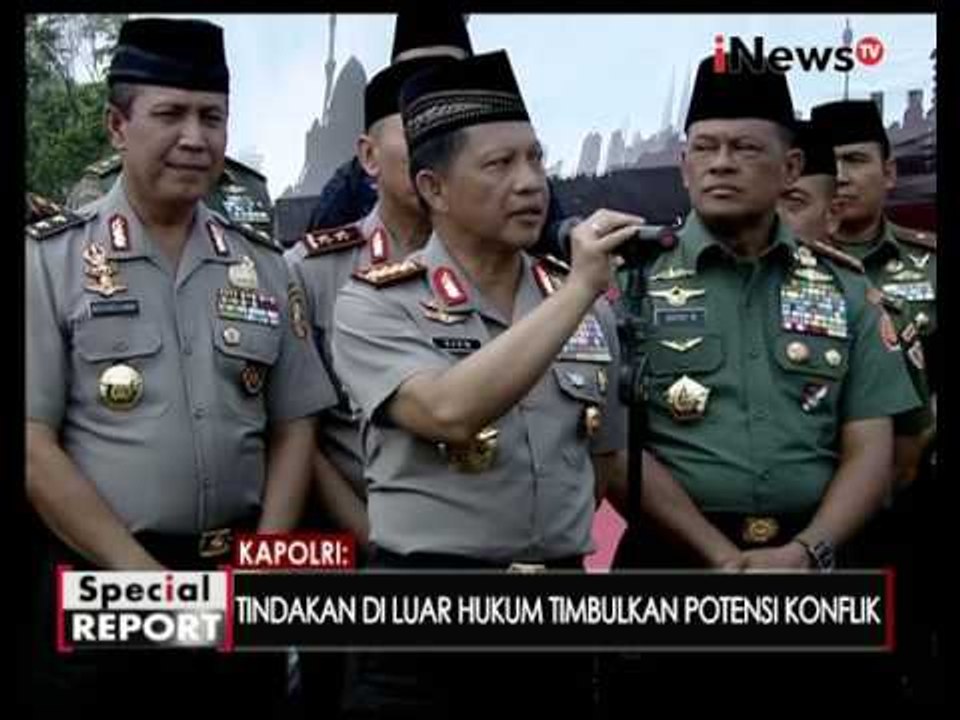 Pernyataan Kapolri & Panglima TNI usai Doa Bersama Untuk Bangsa - Spesial Report 18/11
